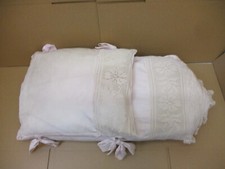 x-87419	Altes Steckkissen L:ca. 67cm,B: ca 37cm,mit Gebrauchsspuren,schmutzig