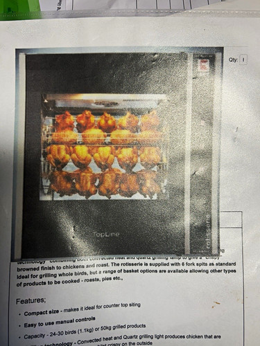Ubert rotisserie top - ubert,