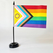 Regenbogenflagge LGBT 14x21cm