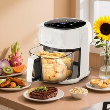Heißluftfritteuse XXL Air fryer Backofen Fritteusen Heißluft Friteuse Grill 5L