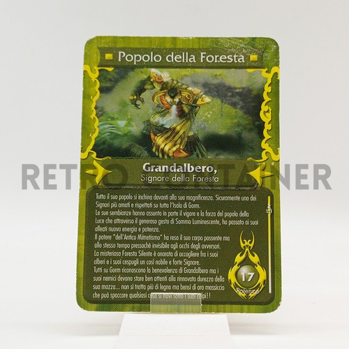 Gormiti vintage karten serie - vintage,