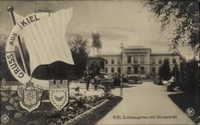 Ak Kiel an der Ostsee, Schlossgarten, Universität - 3252624
