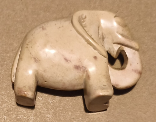 Speckstein elefant 6x4cm aus - speckstein,