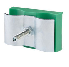 Simplex Heizkörper-Anschlussblock aus Stahl verzinkt u.Kunststoff