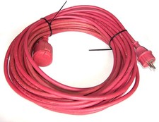Schuko Verlängerungs-Kabel 20m rot / 3 x 1,5 qmm / guter Zustand