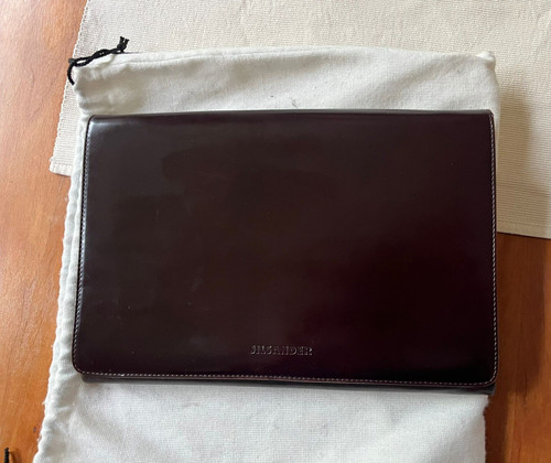Elegante braune clutch - elegante,