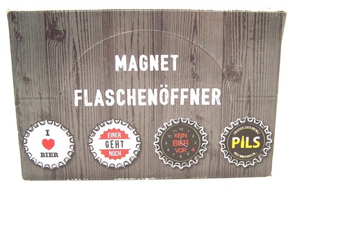 Flaschen öffner mit spruch - -,