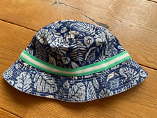 MINI BODEN: 2 x Sonnenhut Fischerhut Dschungel + Hai blau Gr. S / M