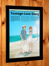 We Were There Bokura ga ita Anime Manga altes Promo Poster/Werbung Kunstwerk gerahmt