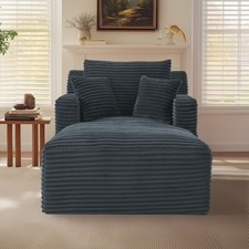 Chaiselongue sofa cord - sofa,