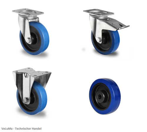 Transportrolle blue wheels - transportrolle,