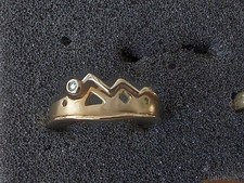 Goldring 333 mit Diamant