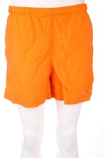 TOMMY HILFIGER Schwimm-Shorts Badehose Logo-Stickerei S orange