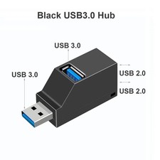 Mini USB 3.0 2.0 HUB 3 Port