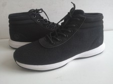 Herren Schuhe Boots Woll Sneaker High Top GIESSWEIN Gr 45 schwarz Merino Wolle