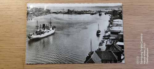 Postkarte kiel holtenau - postkarte,
