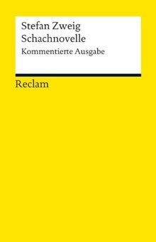 Schachnovelle studienausgabe - schachnovelle.,
