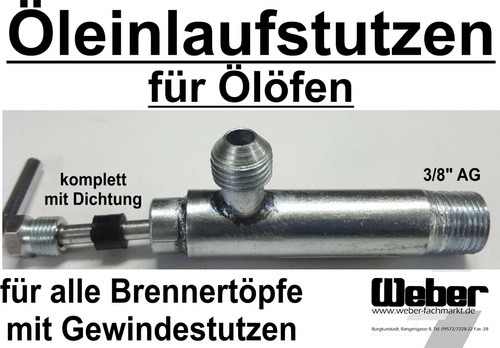 öleinlaufstutzen komplett - Öleinlaufstutzen,