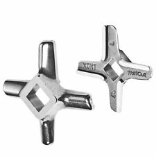 Messer für Mixi Mixomat Kohler Edelstahl INOX Kreuzmesser Fleischwolf Größe 7