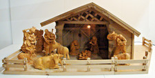Hochw. Holz Krippe