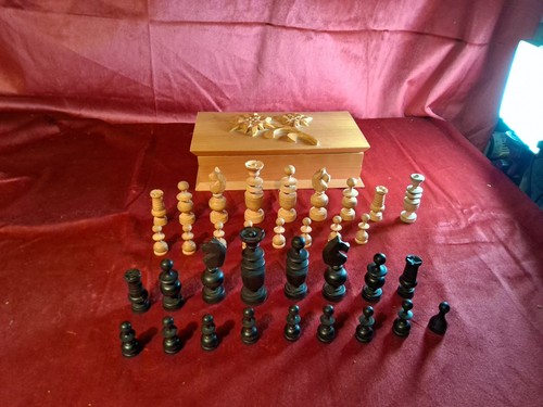 Antikes altes schachspiel - antikes,