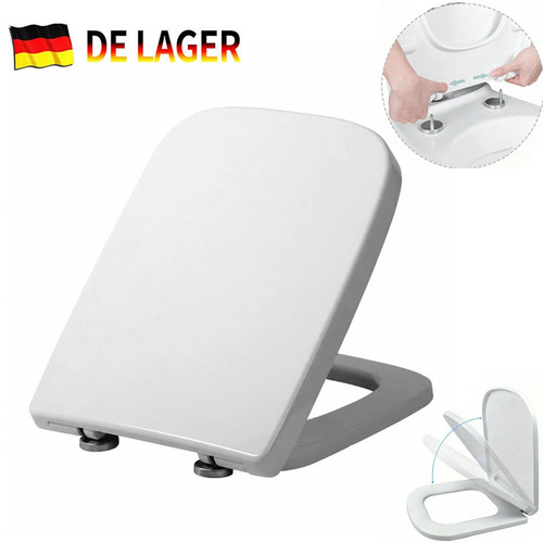 Eckig sitz absenkautomatik - eckig, wc