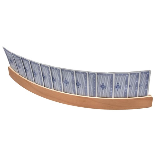 Spielkartenhalter aus holz - spielkartenhalter,