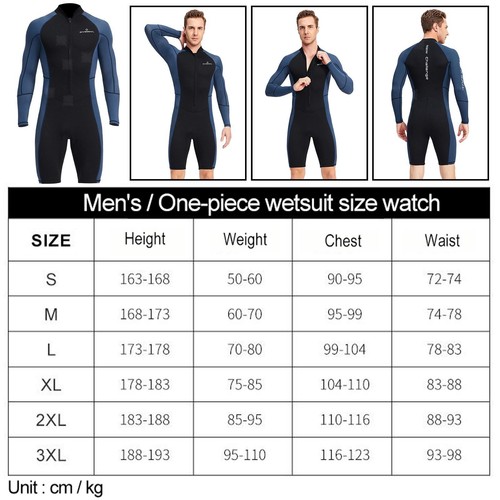 Neopren mm herren - 1,5,