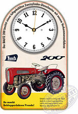 Bautz 200 Oldtimer Schlepper Wanduhr Geschenk Traktor
