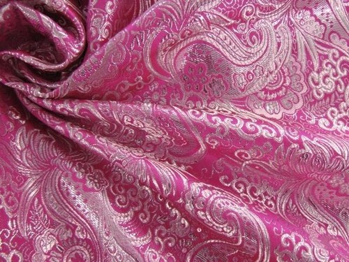 Lurex jacquard stoff - jacquard,