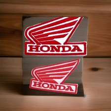HONDA 2 Stück PATCH AUFNÄHER