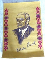 DDR seltener Teppich "Wilhelm Pieck"     (s326)