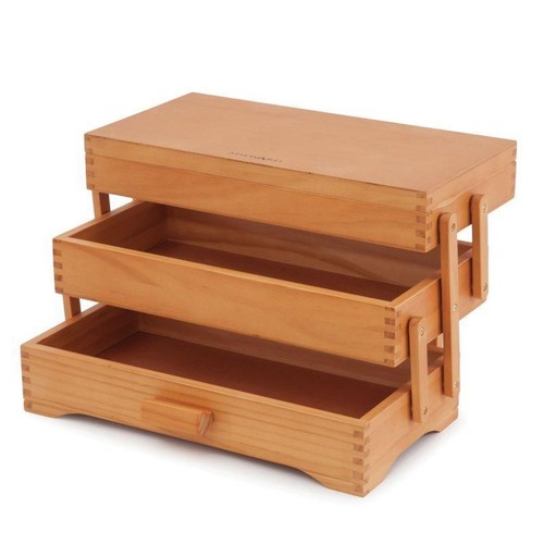 Milward näh bastelkasten holz - milward, näh-bastelkasten