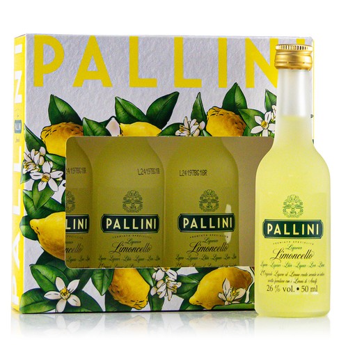 Pallini limoncello minipack - limoncello, 4x