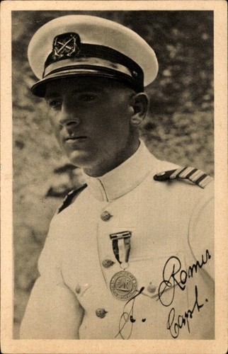 Kapitän franz romer - ak,
