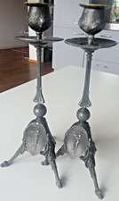 2 Jugendstil Kerzenleuchter