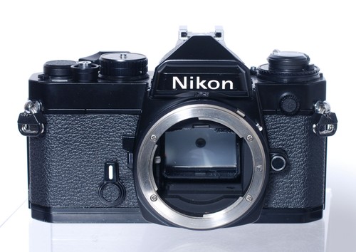 Nikon schwarz analoge - nikon, fe