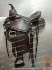 Sattel Endurance Trail Ledersattel handgefertigt Western Pleasure bequem