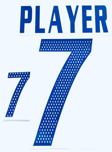 Set flock nummer number trikot - nummer,