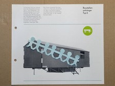 Baustellenanhänger Bauwagen Typ 6 Kopie Werbung Anhänger DDR 1960er/1970er Jahre