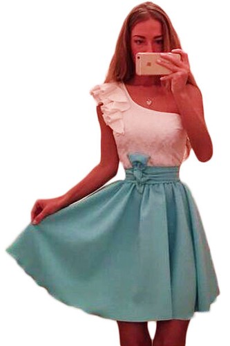 Kleid top stickerei - top,