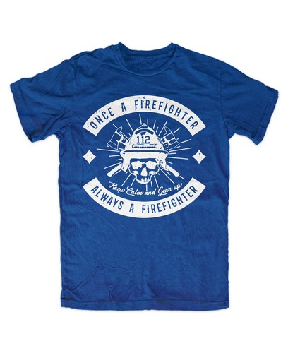 Feuerwehr shirt blau - feuerwehr,