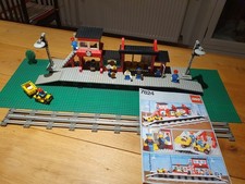 LEGO 7824 Bahnhof komplett mit BA ,aus  1983
