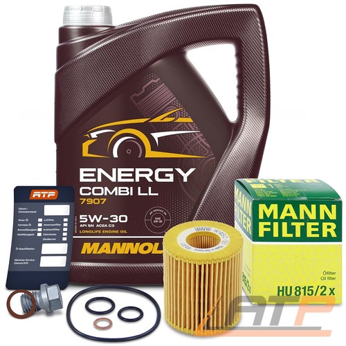 Mann ölfilter 5w - 5w-30, Öl