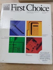 PFS First Choice Office Suite 1986 Vintage Spreadsheet, WP, File Manager & Comms