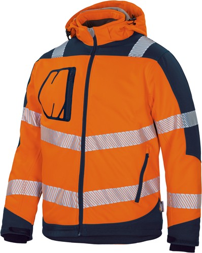 Vizwell winter softshelljacke - vizwell, winter-softshelljacke