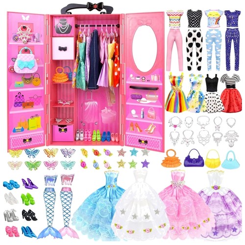 Puppen kleiderschrank zubehör - kleiderschrank,