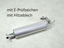 Auspuff mit Hitzeblech Neu