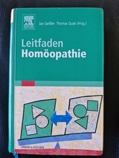 Leitfaden Homöopathie Jan Geißler Lehrbuch Fachbuch Naturheilkunde Heilpraktiker