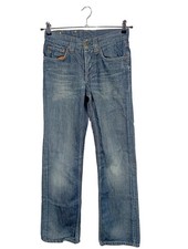 DANIEL STERN Boot Cut Jeans Damen Jeans Gr. DE 38 blau Casual-Look